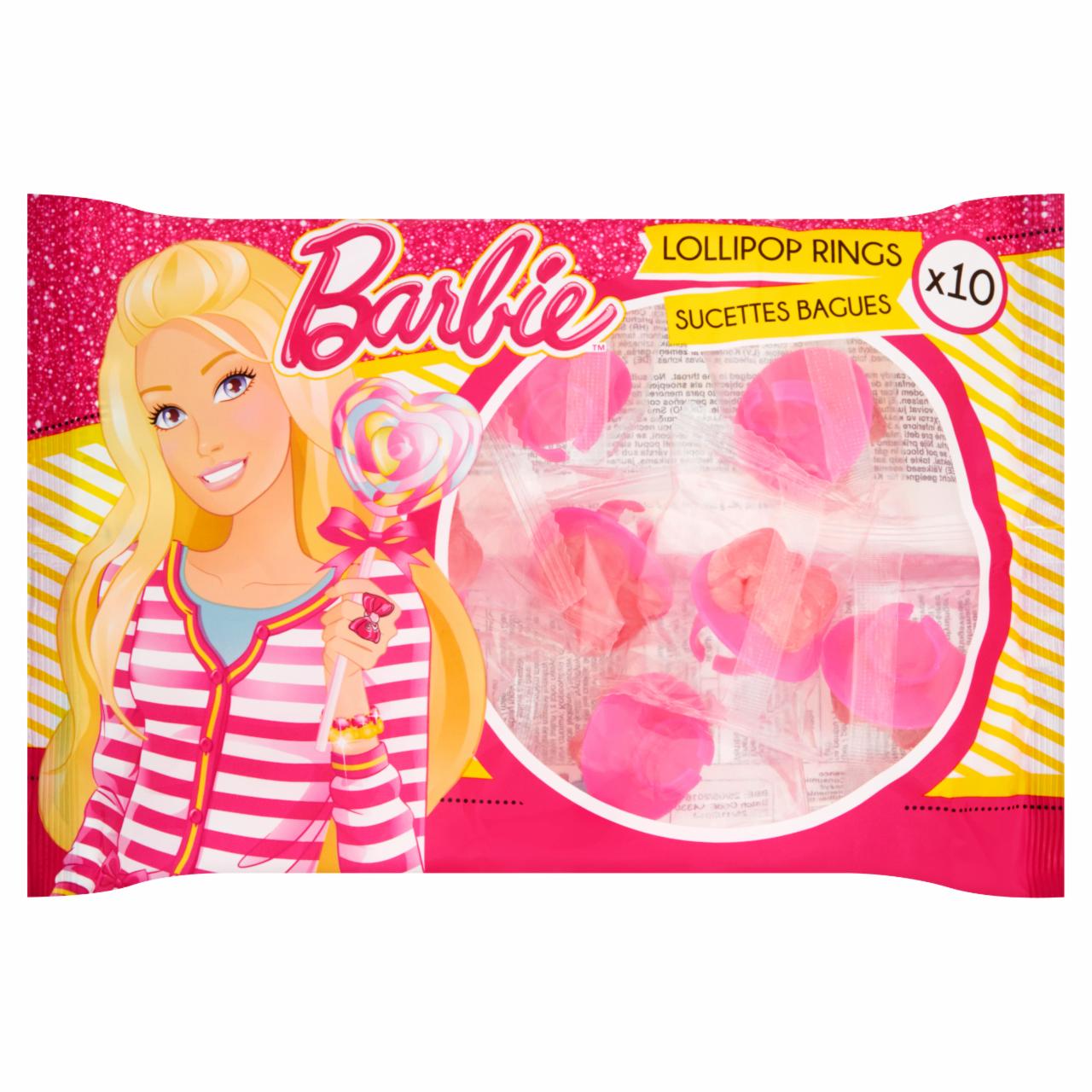 Zdjęcia - Barbie Cukierki o smaku truskawkowym 105 g (10 sztuk)