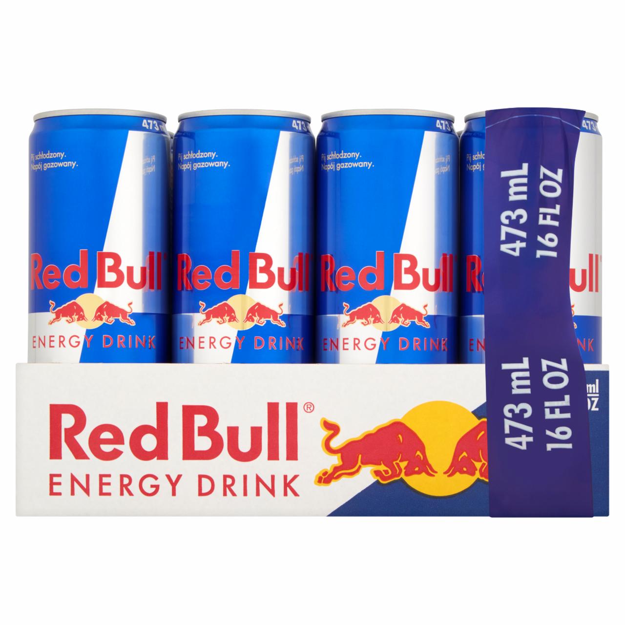 Zdjęcia - Red Bull Napój energetyczny 12 x 473 ml