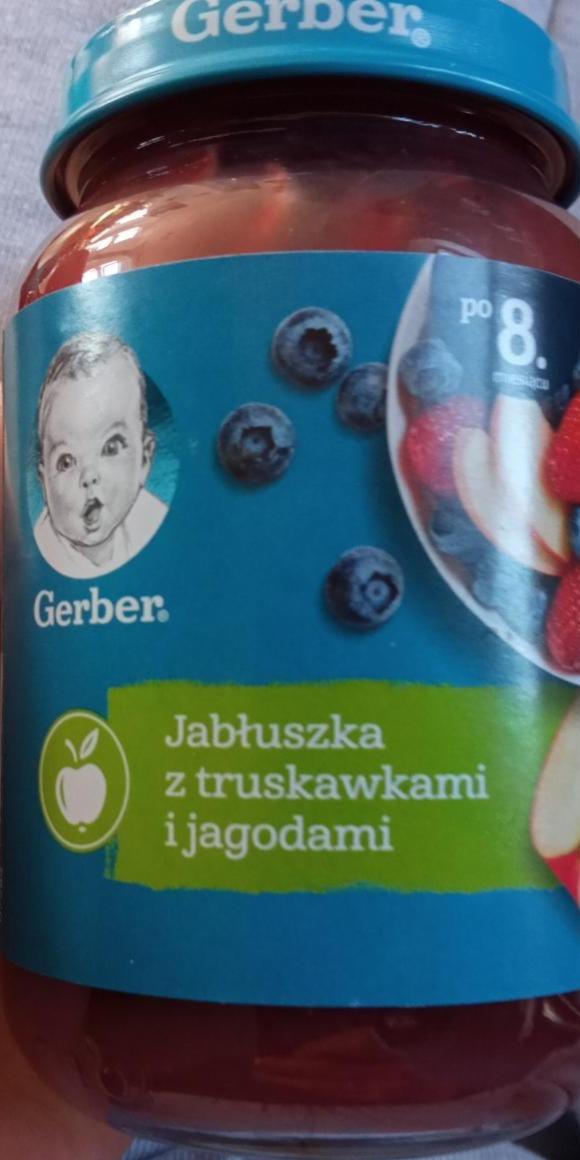 Zdjęcia - Jabłuszka z truskawkami i jagodami Gerber