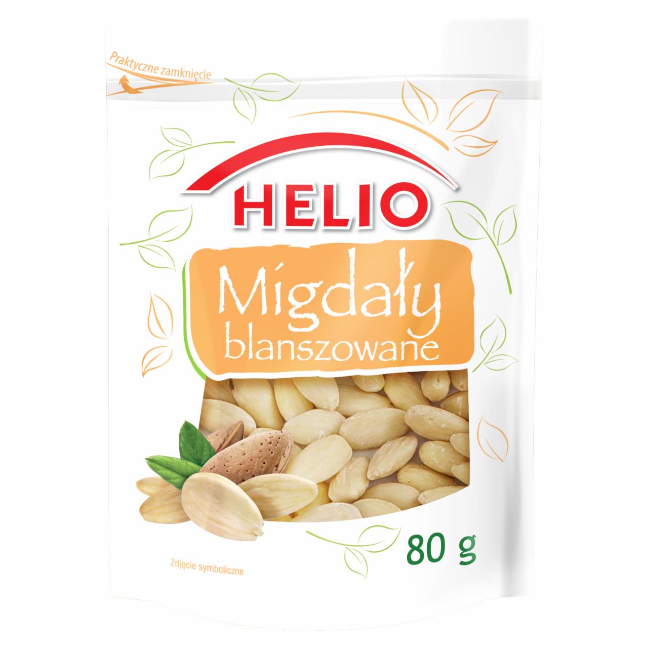 Zdjęcia - Helio Migdały blanszowane 80 g