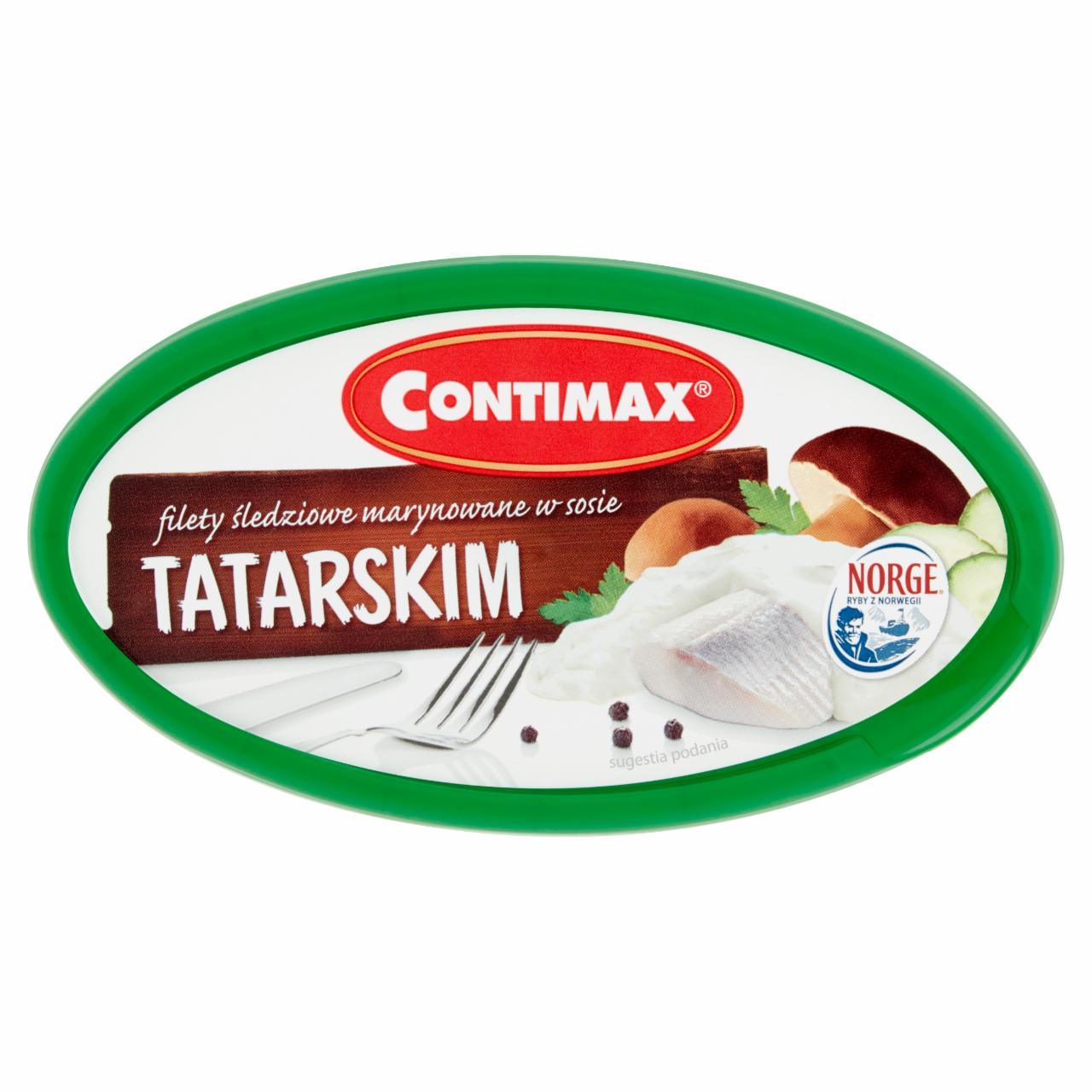 Zdjęcia - Contimax Filety śledziowe marynowane w sosie tatarskim 300 g