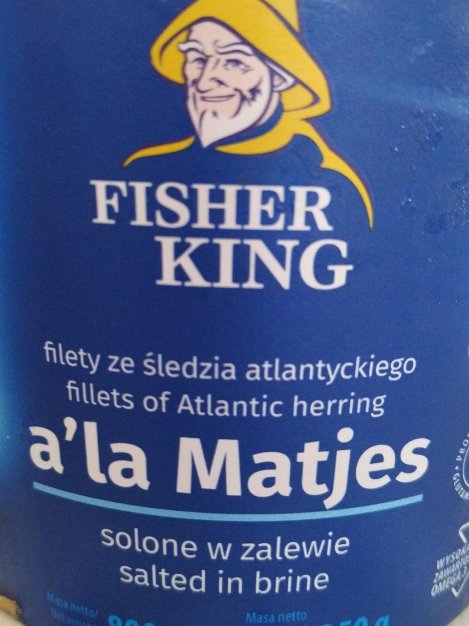 Zdjęcia - Filety ze śledzia a'la Matjes solone w zalewie Fisher King