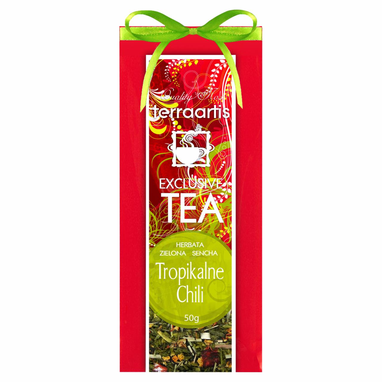 Zdjęcia - Terraartis Exclusive Tea Herbata zielona Sencha tropikalne chili 50 g