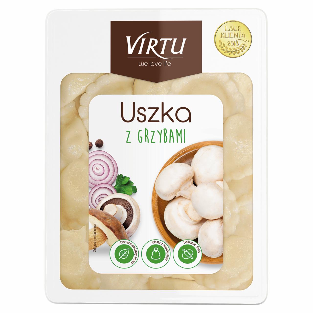 Zdjęcia - Virtu Uszka z grzybami 400 g