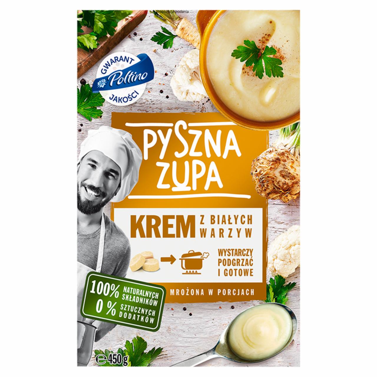 Zdjęcia - Poltino Pyszna zupa Krem z białych warzyw 450 g