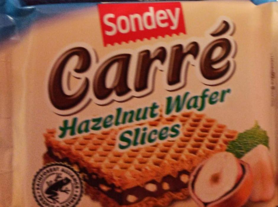 Zdjęcia - Carre Hazelnut Wafer Slices Sondey