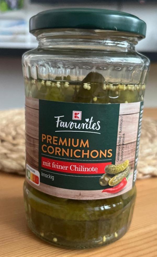 Zdjęcia - Premium cornichons mit feiner Chilinote K-Favourites