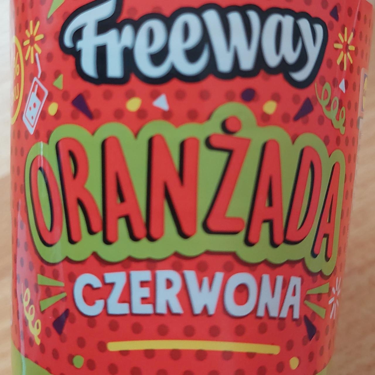 Zdjęcia - Oranżada czerwona Freeway