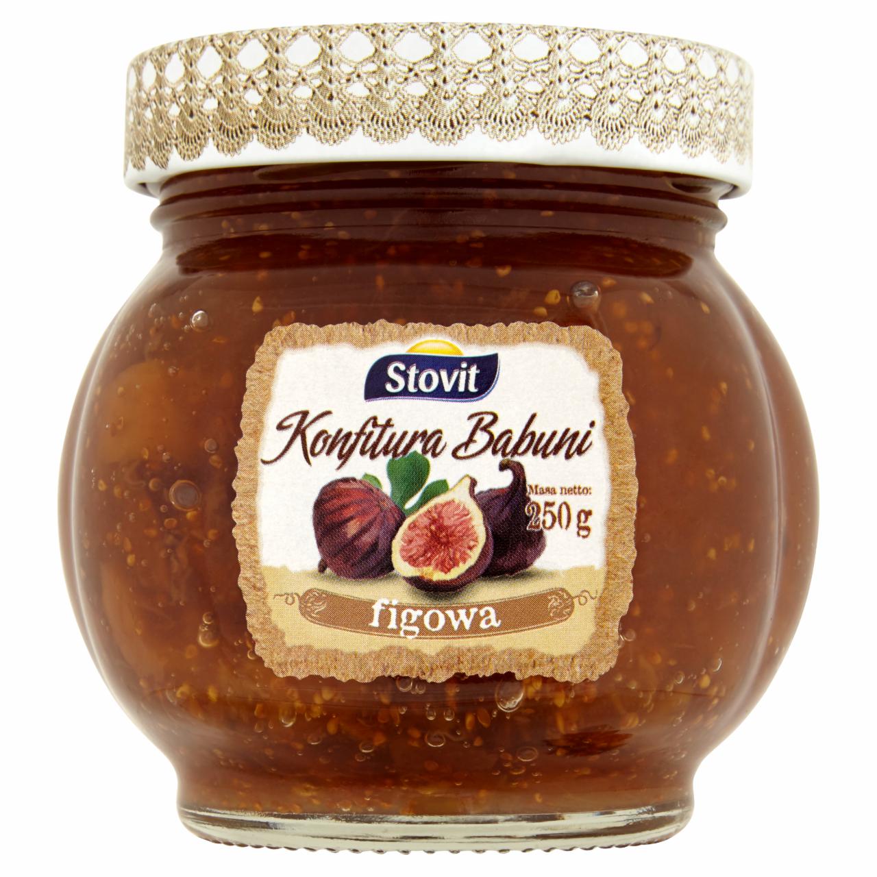 Zdjęcia - Stovit Konfitura Babuni figowa 250 g