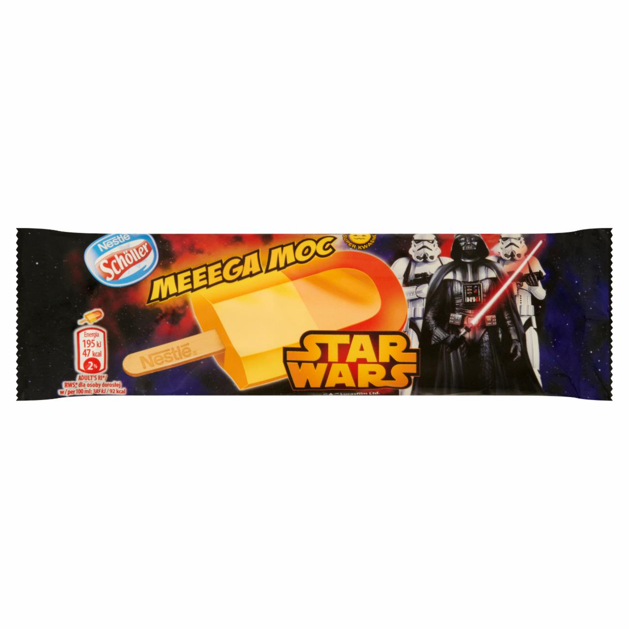 Zdjęcia - Nestlé Star Wars Lody wodne o smaku brzoskwiniowym i pomarańczowym 50 ml