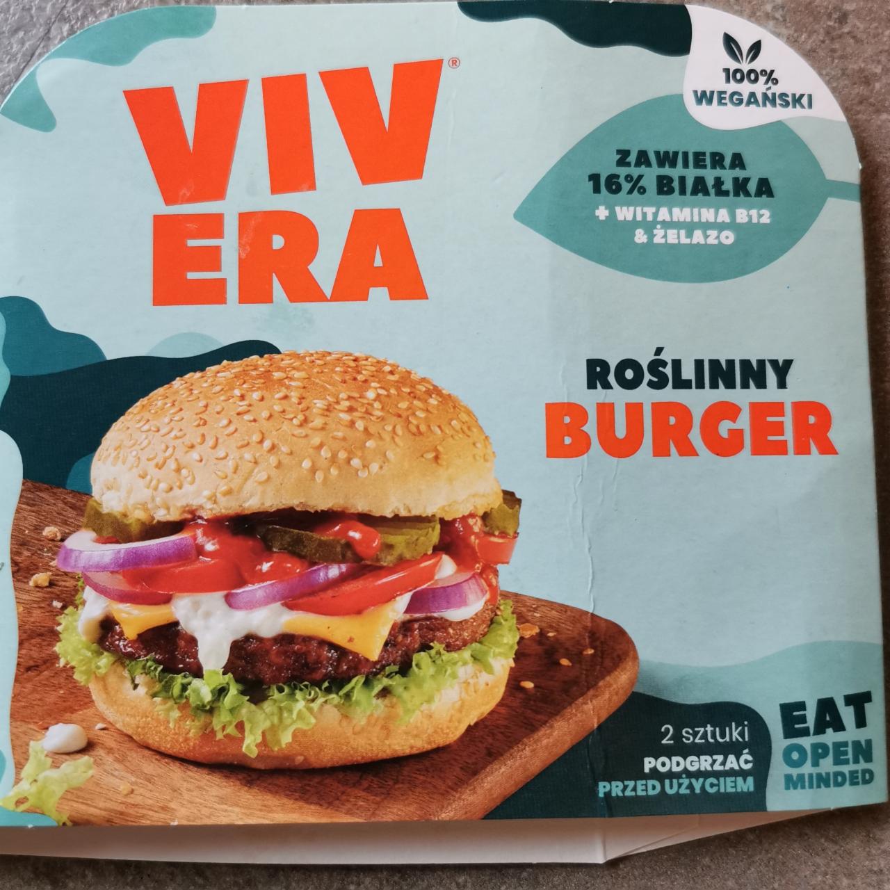 Zdjęcia - Roślinny burger Vivera
