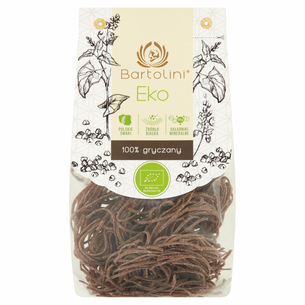 Zdjęcia - Bartolini Eko Makaron 100 % gryczany gniazdka nr 2 250 g