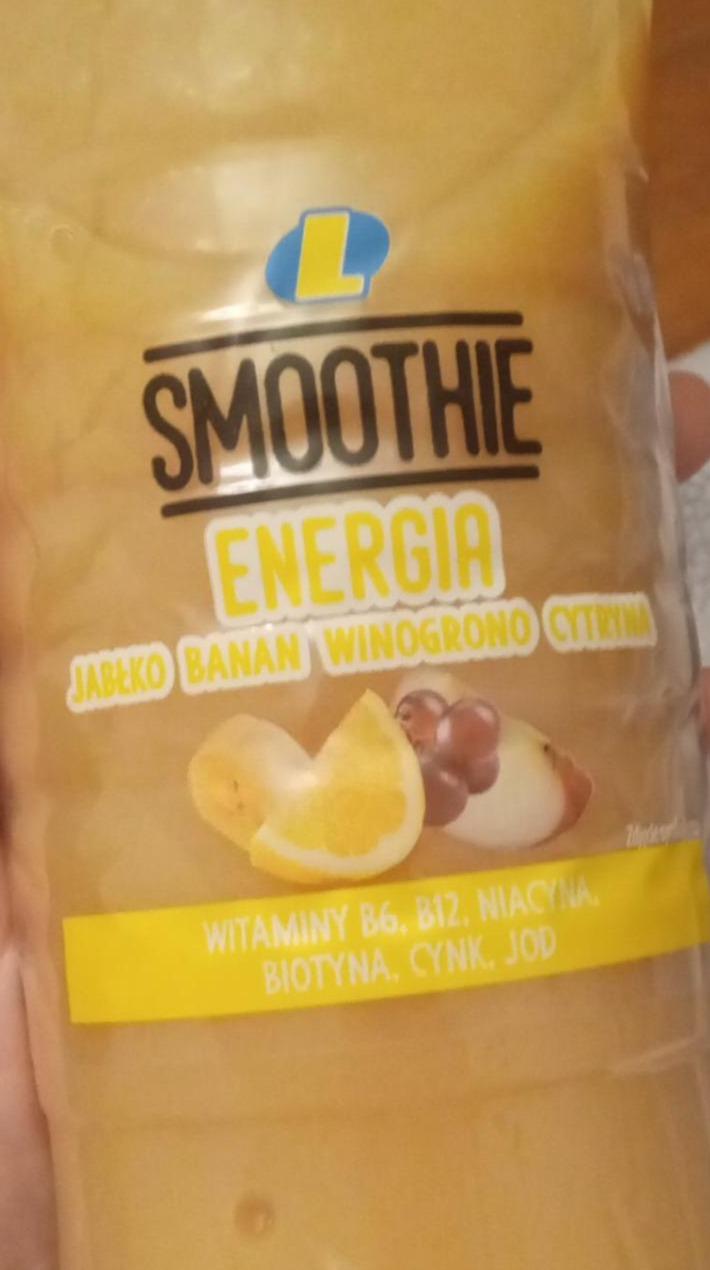 Zdjęcia - Smoothie jabłko banan winogrono cytryna Lewiatan