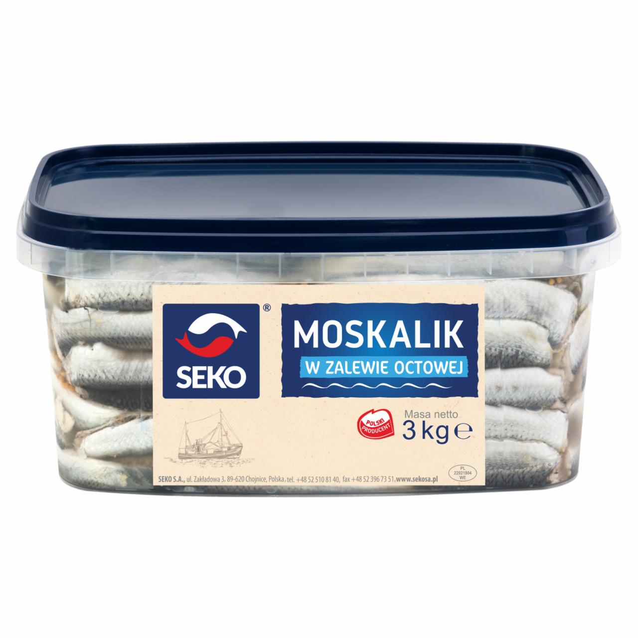 Zdjęcia - Seko Moskalik w zalewie octowej 3,4 kg