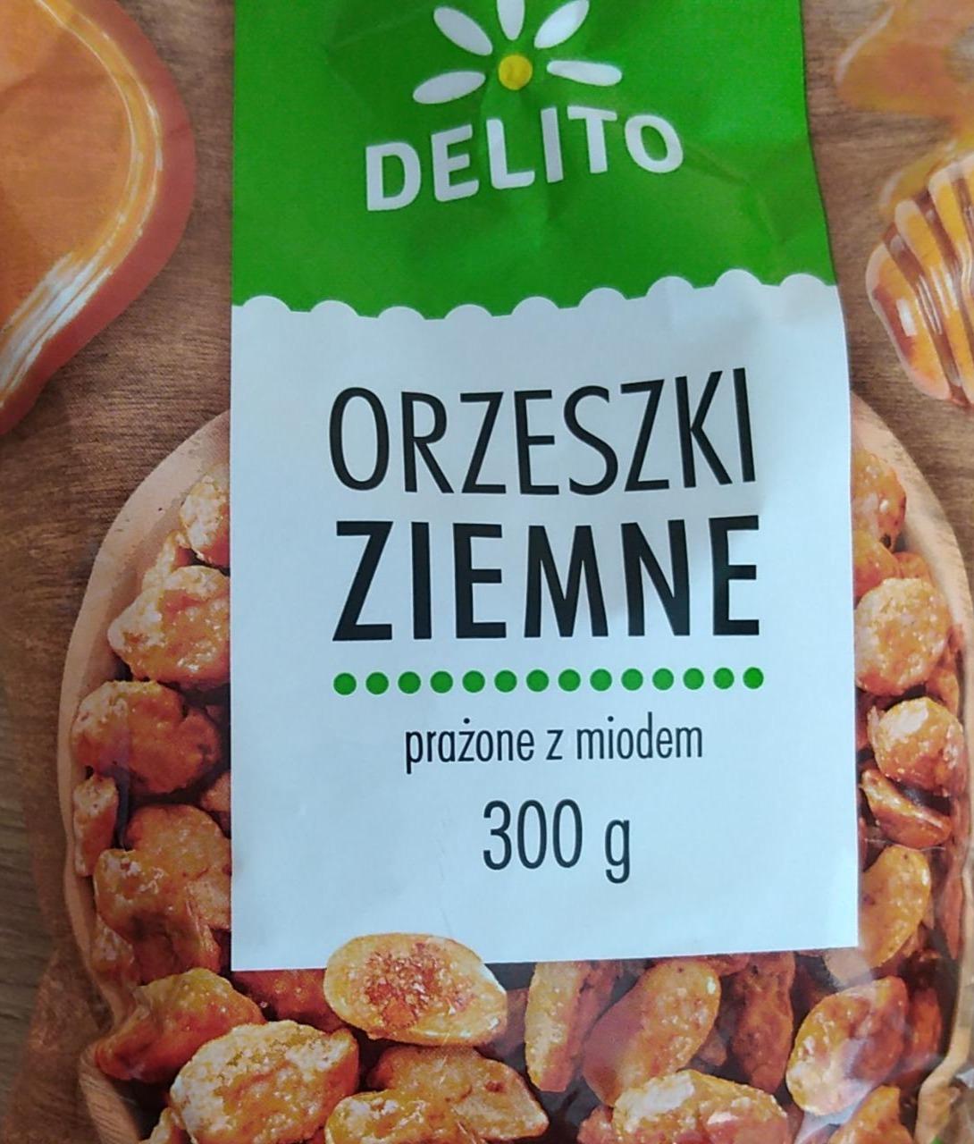 Zdjęcia - Orzeszki ziemne prażone z miodem Delito