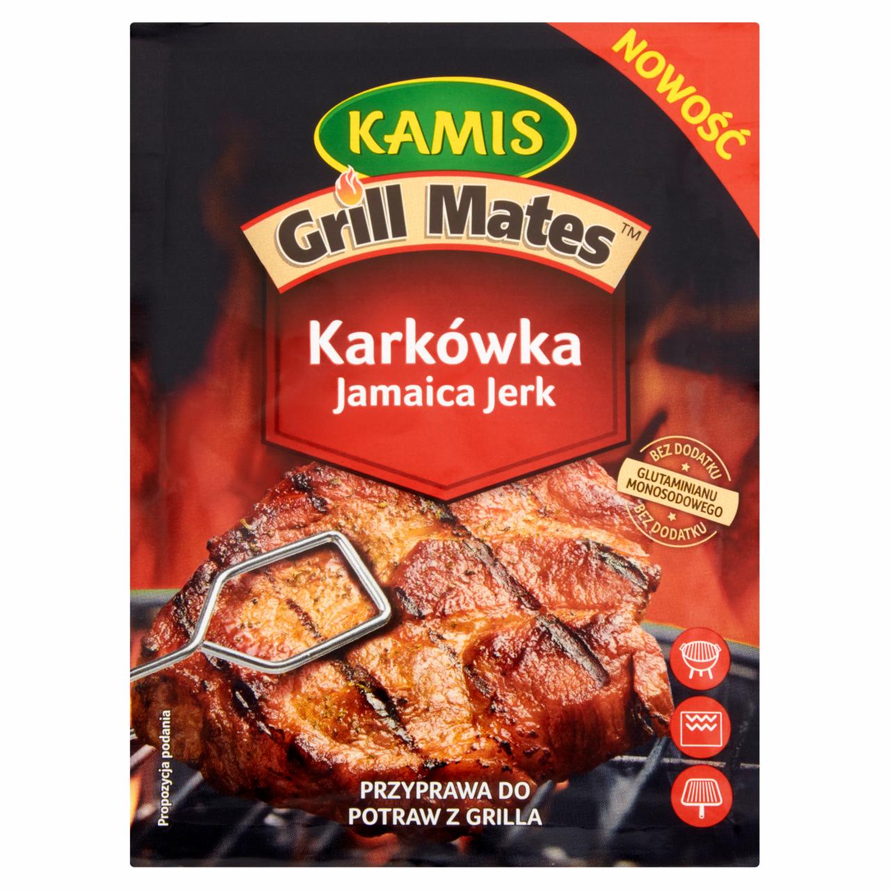 Zdjęcia - Kamis Grill Mates Karkówka Jamaica Jerk Przyprawa do potraw z grilla 20 g