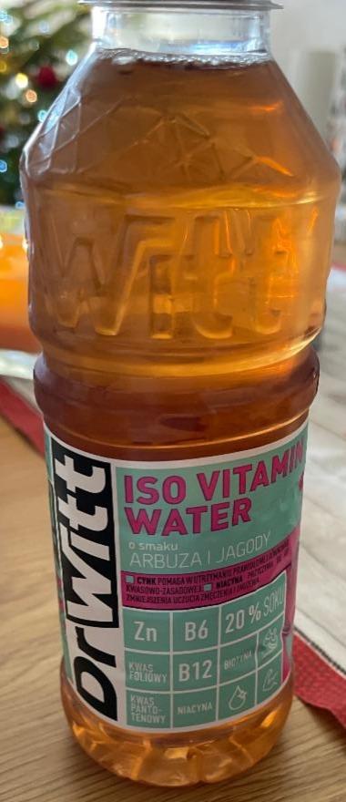 Zdjęcia - Iso Vitamin Water arbuza i jagody DrWitt