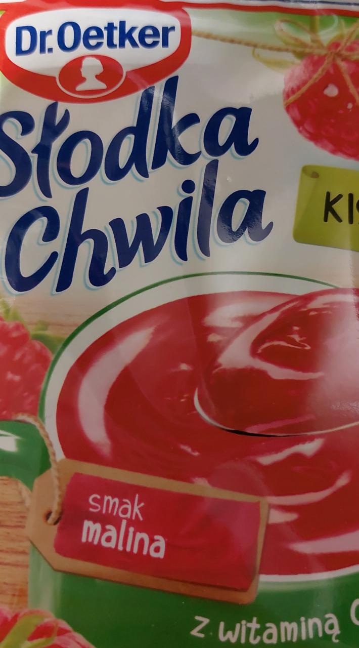 Zdjęcia - Słodka Chwila Kisiel smak malina 30 g Dr. Oetker