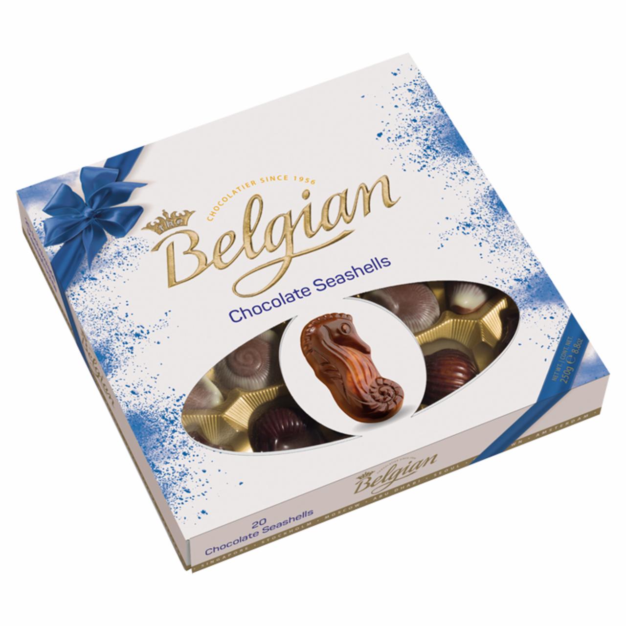 Zdjęcia - The Belgian Seashells Belgijskie czekoladki 250 g (20 sztuk)
