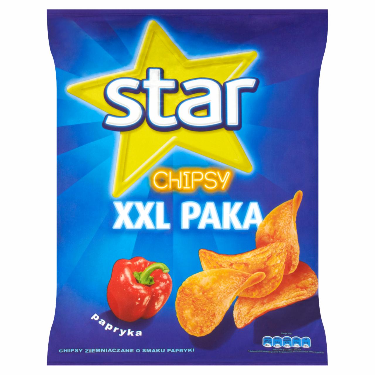 Zdjęcia - Star Chipsy papryka 290 g