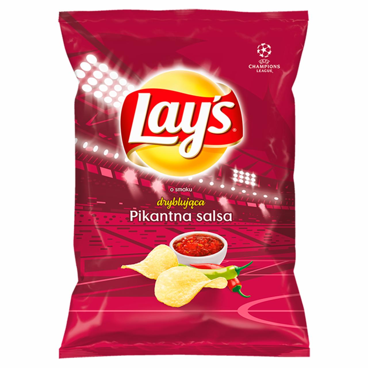 Zdjęcia - Lay's Chipsy ziemniaczane o smaku pikantnej salsy 40 g