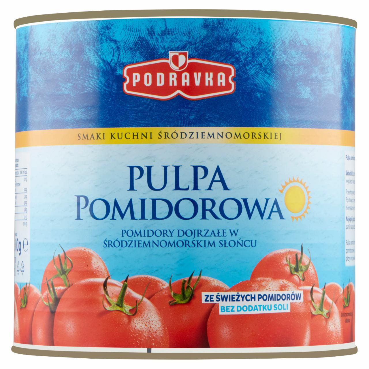 Zdjęcia - Podravka Pulpa pomidorowa 2500 g