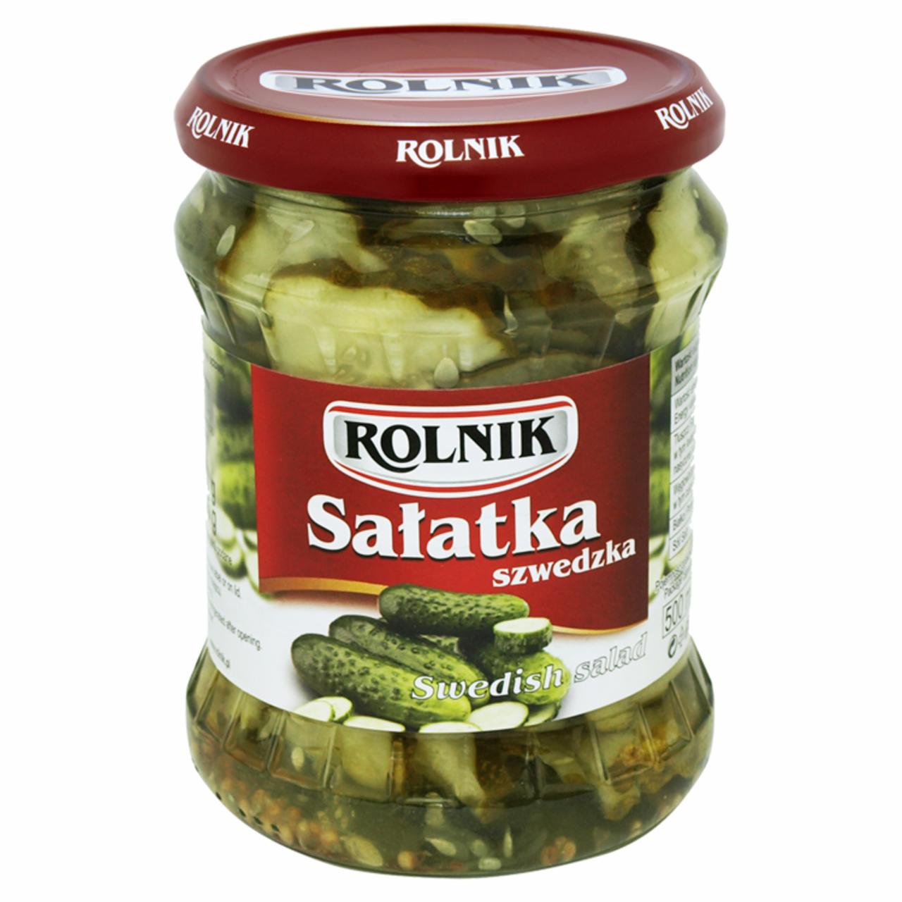 Zdjęcia - Rolnik Sałatka szwedzka 450 g