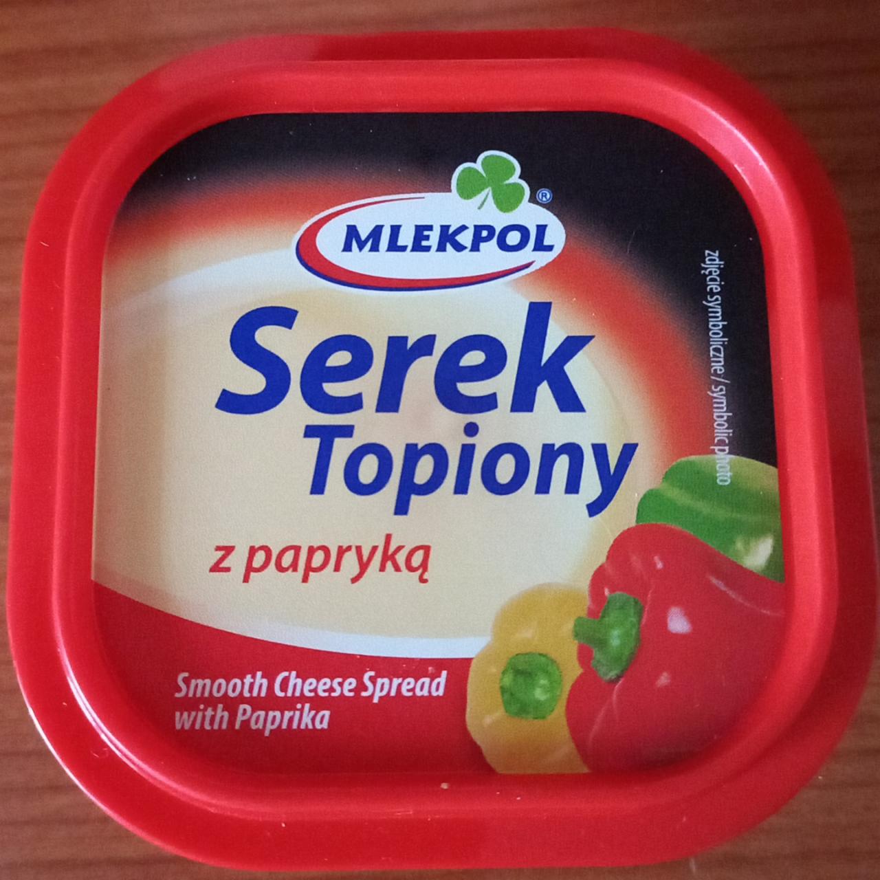 Zdjęcia - Serek topiony z papryką Mlekpol