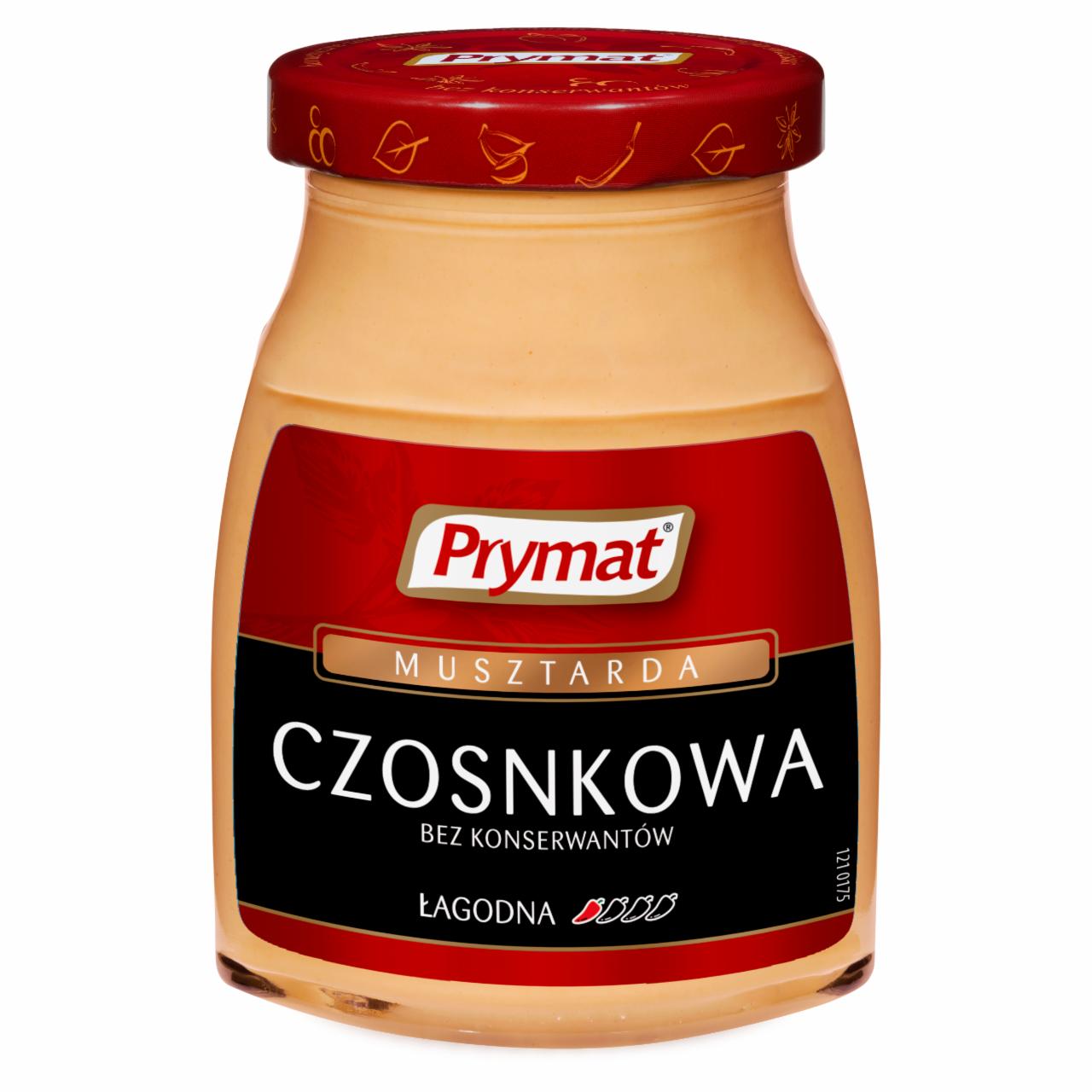 Zdjęcia - Prymat Musztarda czosnkowa 185 g