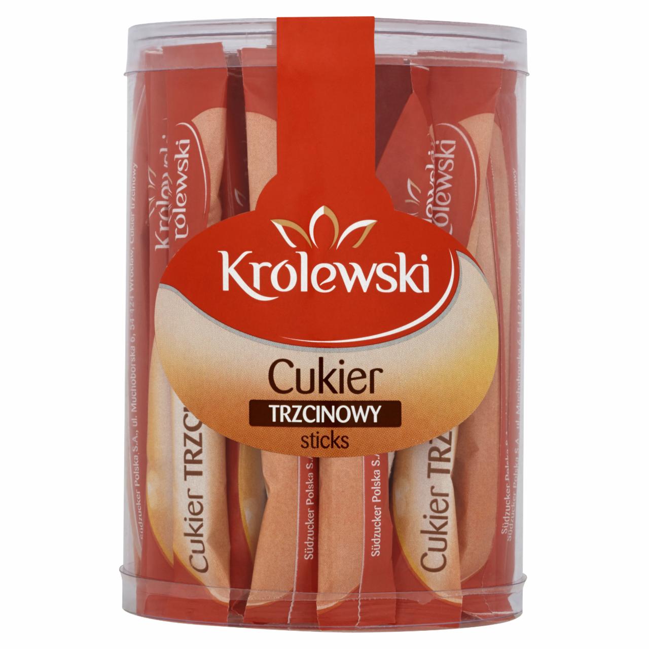 Zdjęcia - Cukier Królewski Cukier trzcinowy sticks 40 x 5 g