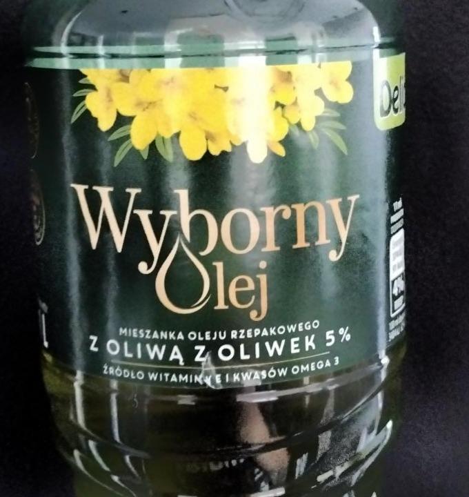 Zdjęcia - Mieszanka oleju rzepakowego z oliwą z oliwek Wyborny Olej