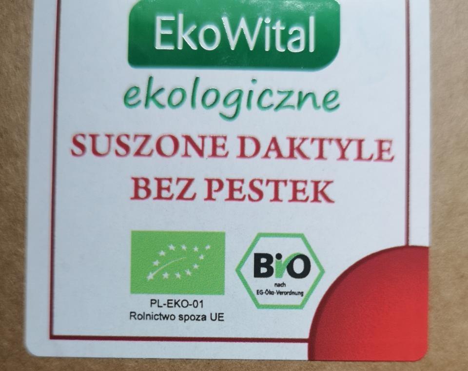 Zdjęcia - Suszone daktyle bez pestek EkoWital