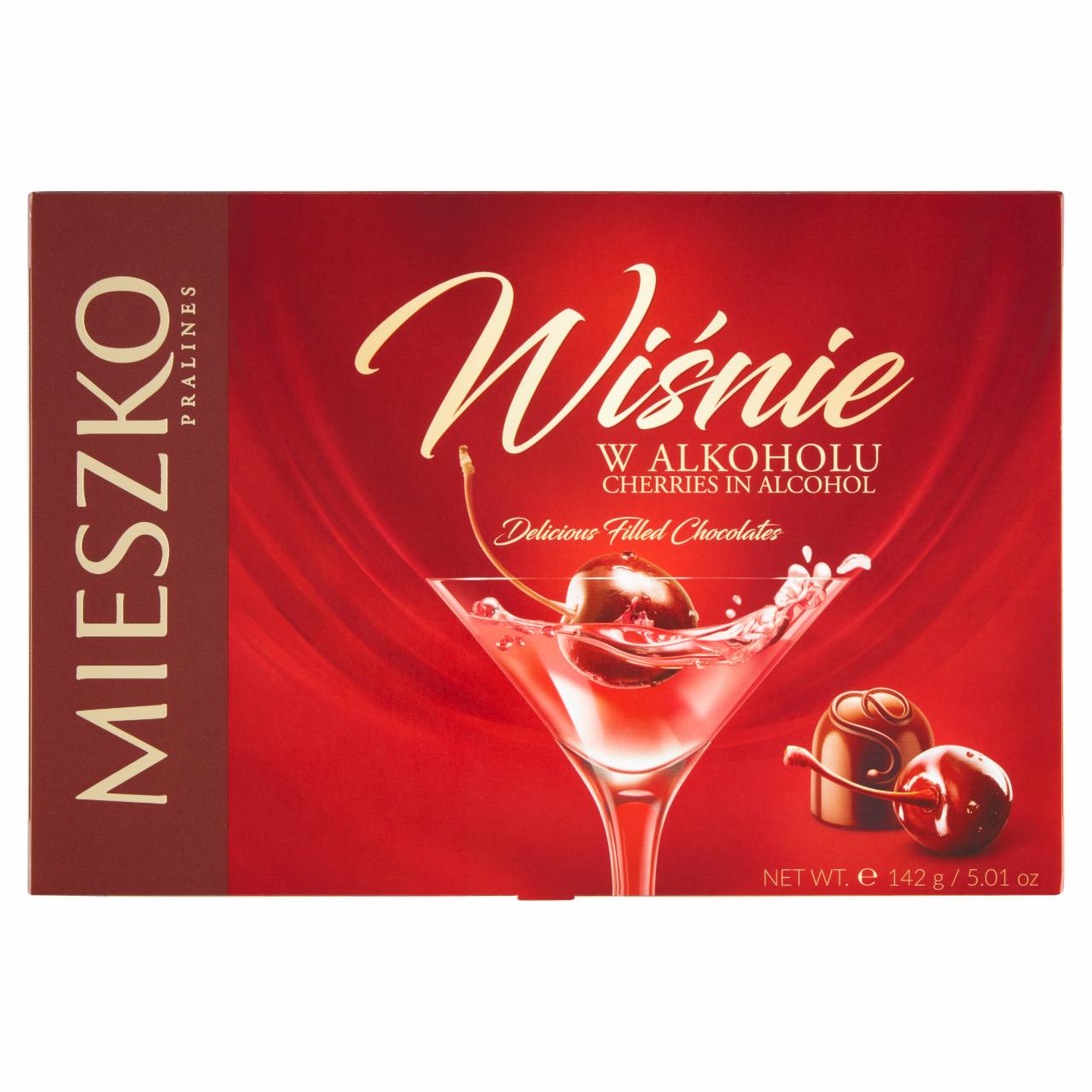 Zdjęcia - Mieszko Wiśnie w alkoholu 142 g