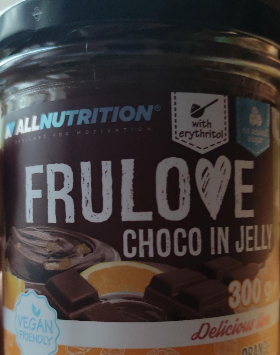 Zdjęcia - Frulove choco in jelly orange Allnutrition