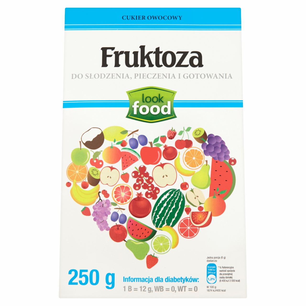 Zdjęcia - Look Food Fruktoza 250 g