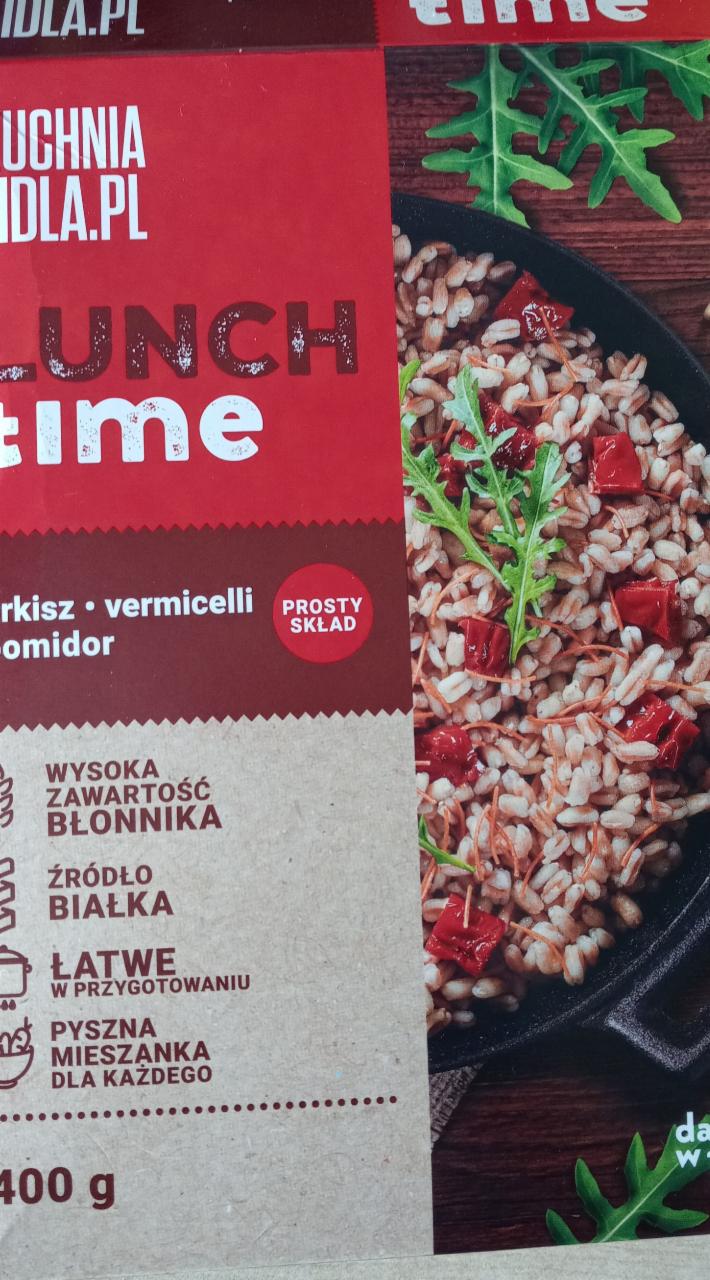 Zdjęcia - lunch Time orkisz vermicelli pomidor lidl