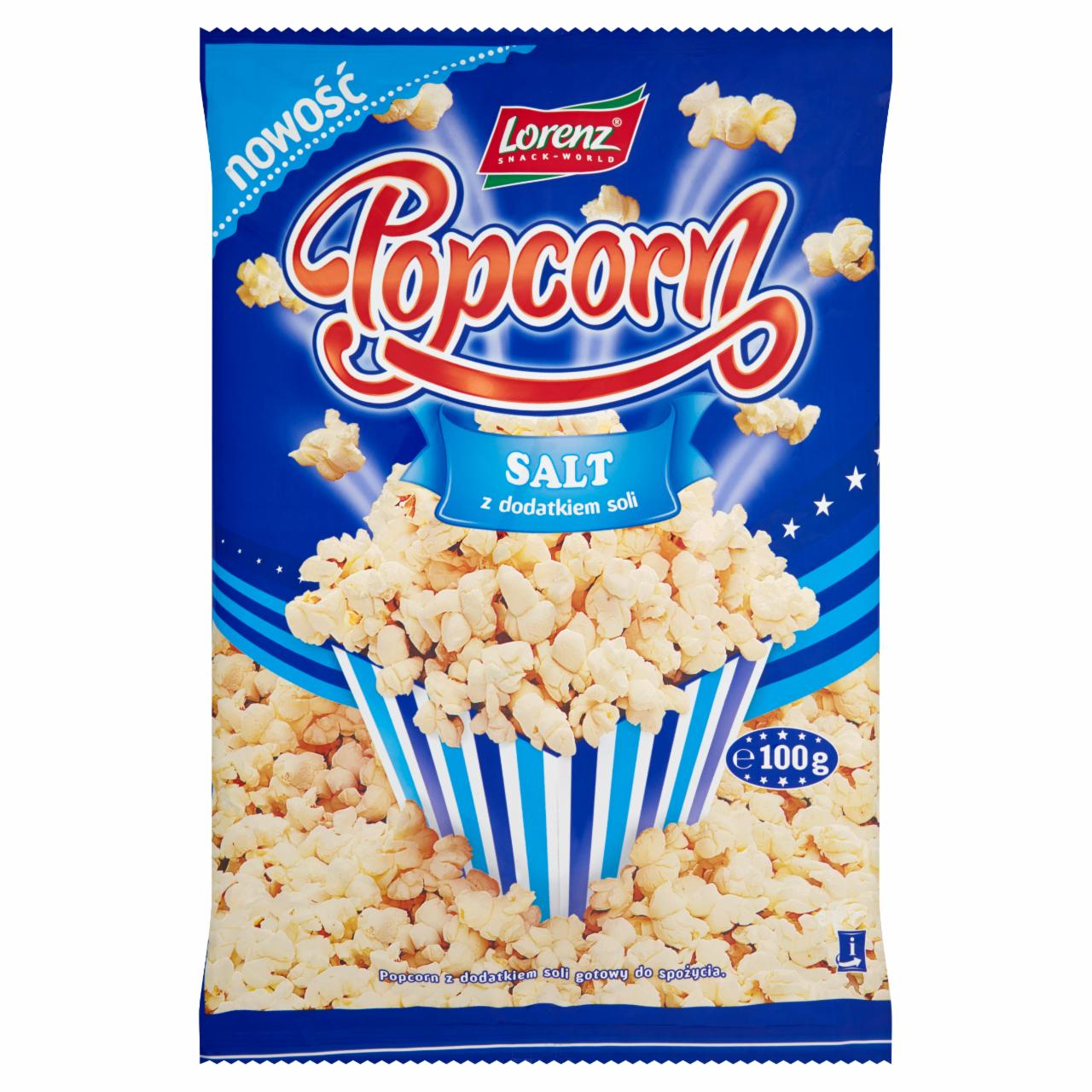 Zdjęcia - Lorenz Popcorn z dodatkiem soli 100 g