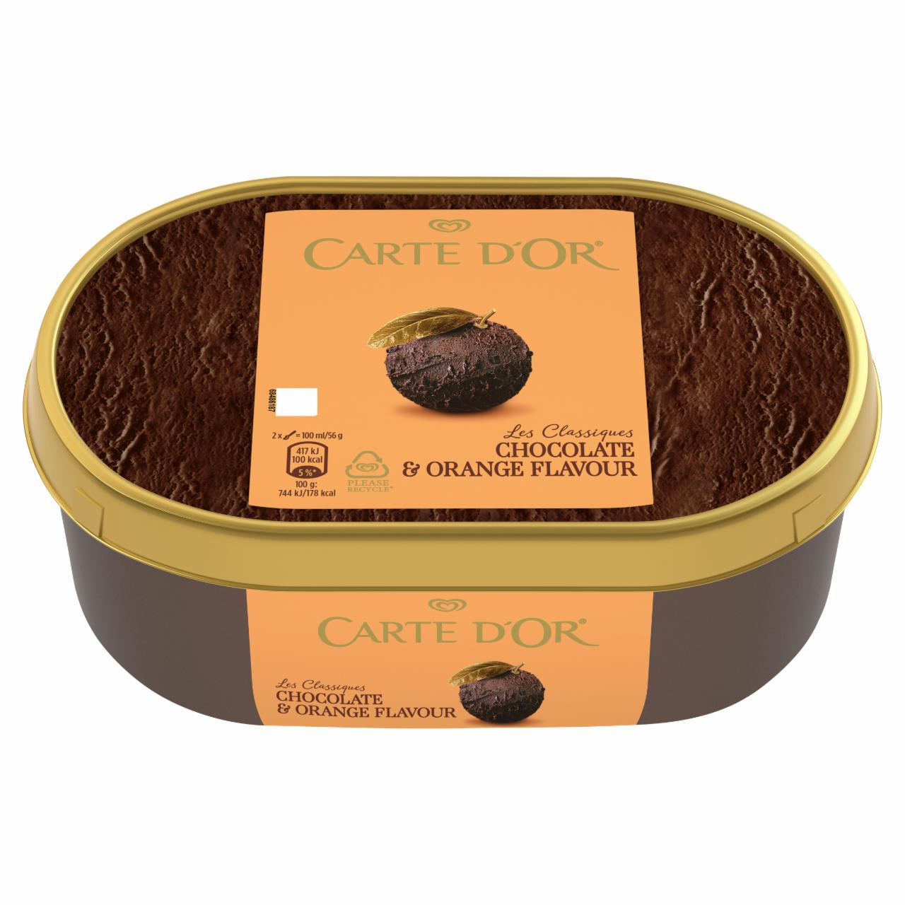 Zdjęcia - Carte D'Or Lody czekoladowe z pomarańczową nutą 1000 ml