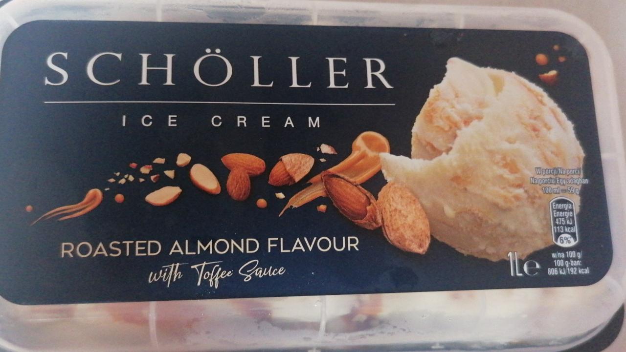 Zdjęcia - Lody Roasted almond flavour with Tofee sauce Schöller