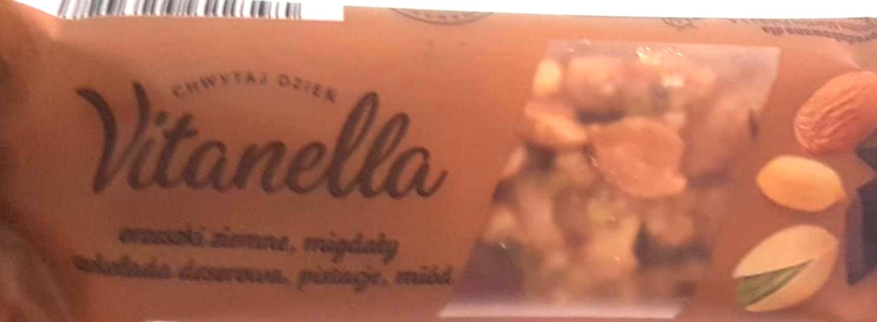Zdjęcia - Orzeszki ziemne migdały czekolada deserowa pistacje miód Vitanella