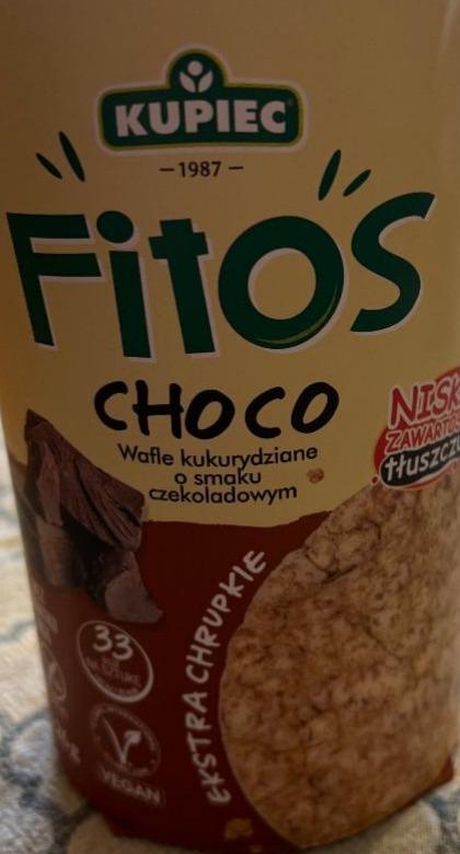 Zdjęcia - Fitos Choco wafle kukurydziane o smaku czekoladowym Kupiec