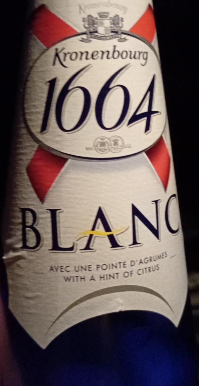 Zdjęcia - Blanc Piwo białe aromatyzowane Kronenbourg