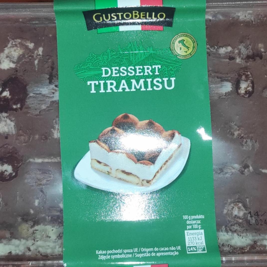 Zdjęcia - Dessert tiramisu GustoBello