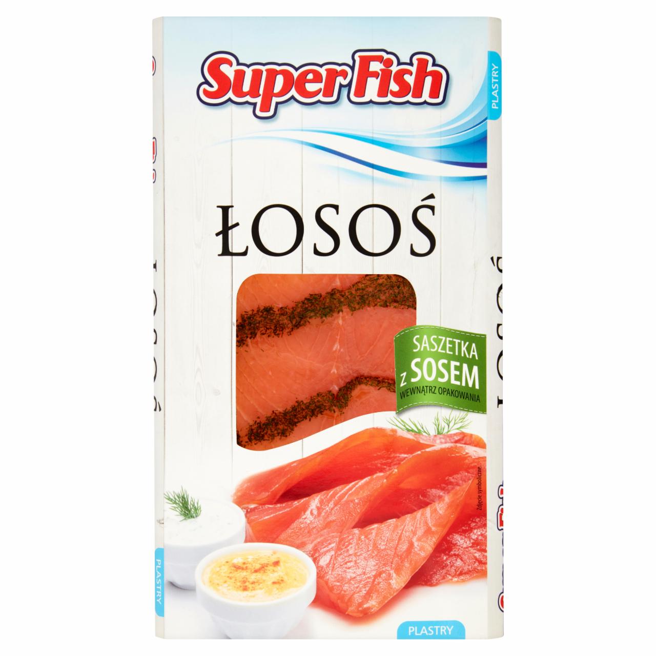 Zdjęcia - SuperFish Łosoś 80 g + sos 20 g