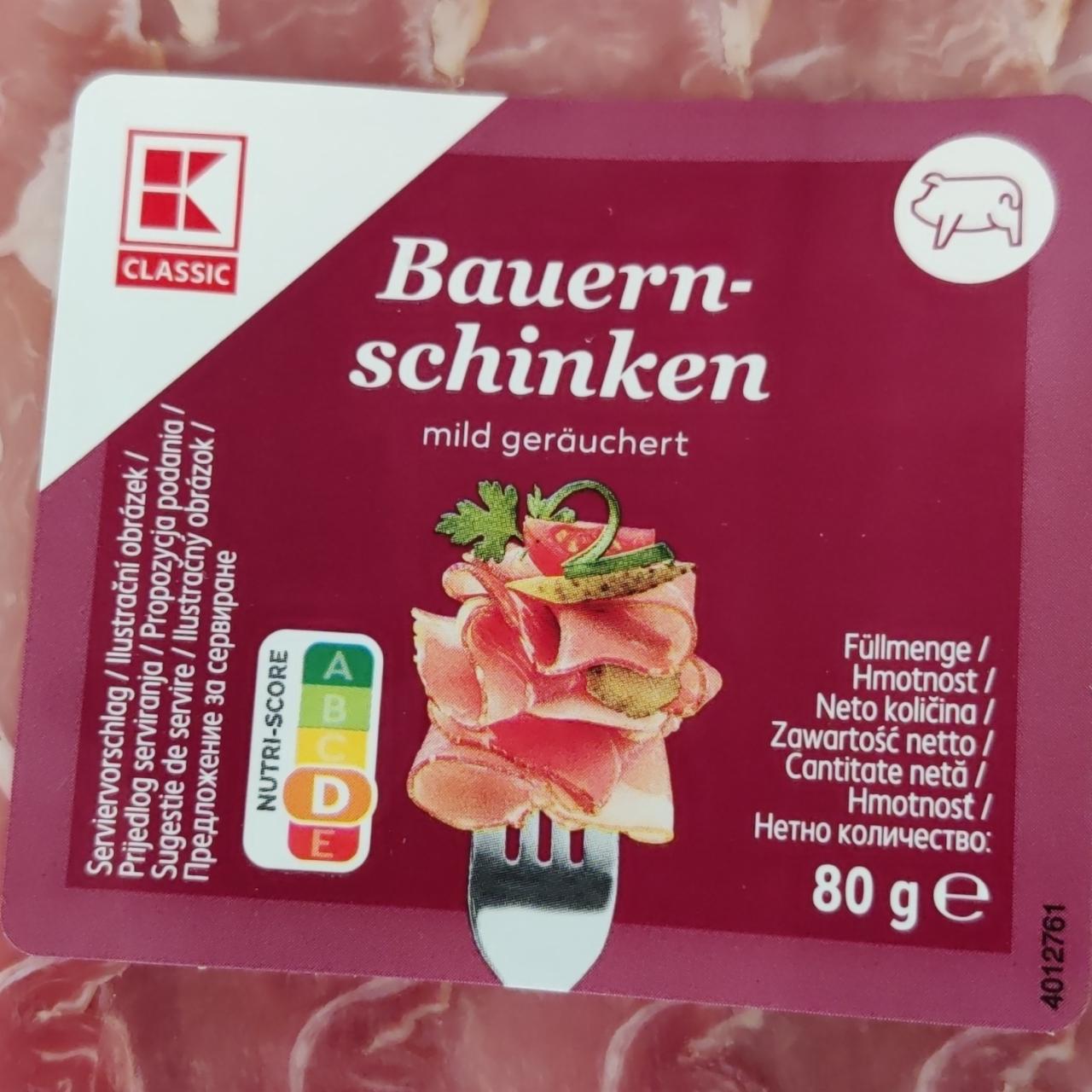 Zdjęcia - Bauern - schinken mild geräuchert K-Classic