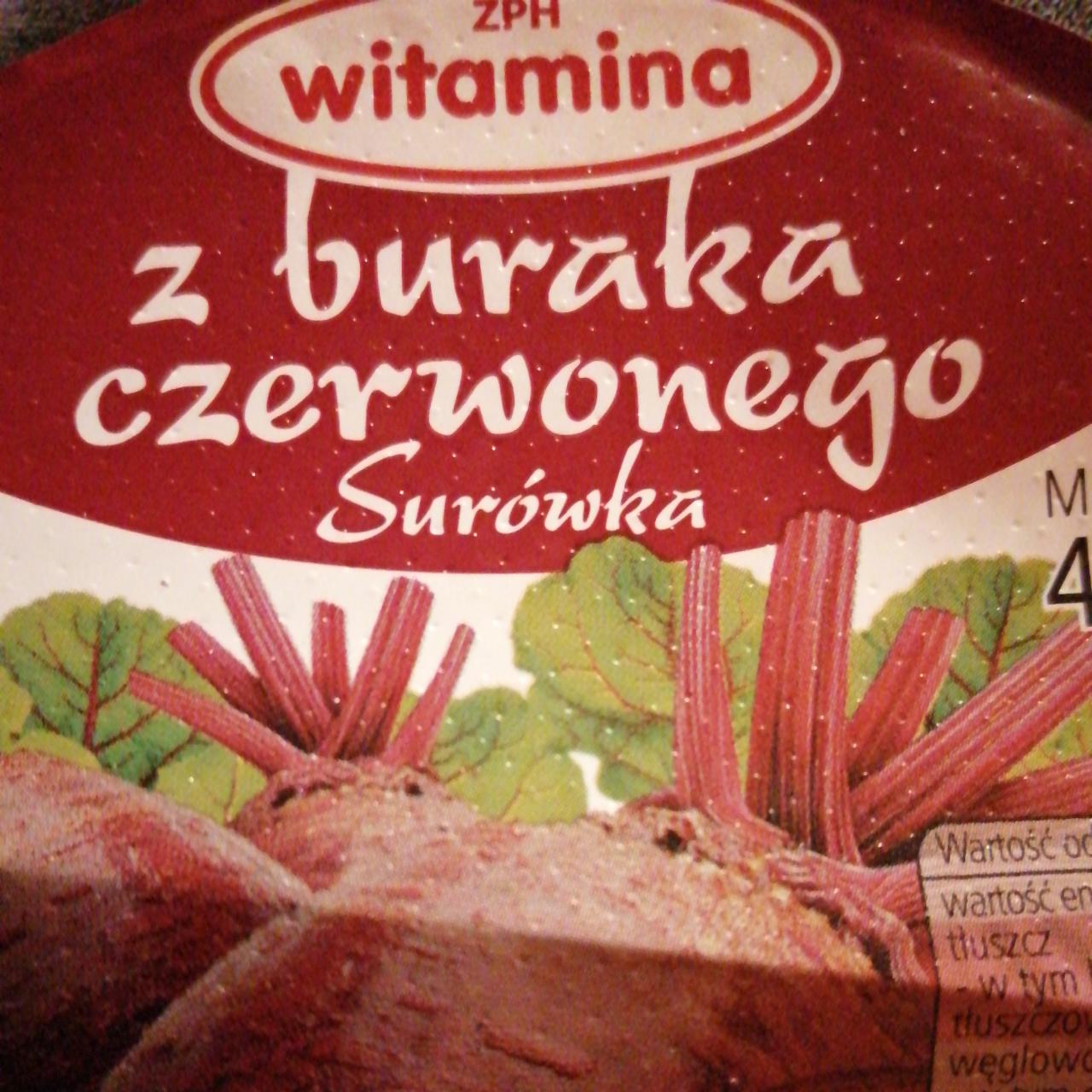 Zdjęcia - Surówka z buraka czerwonego ZPH witamin