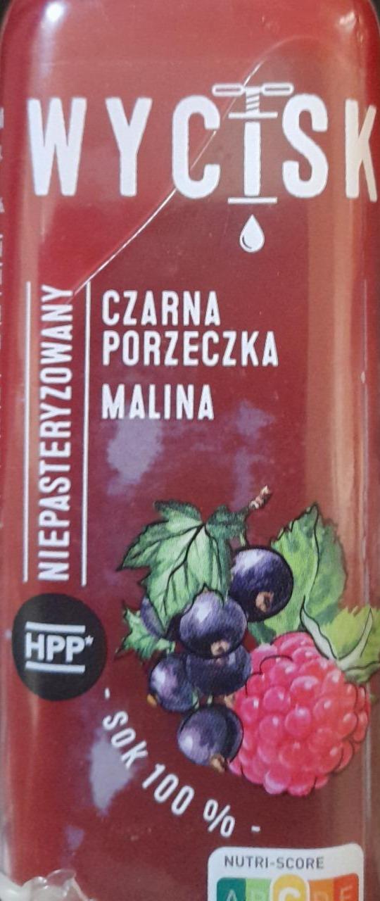 Zdjęcia - Sok czarna porzeczka malina wycisk