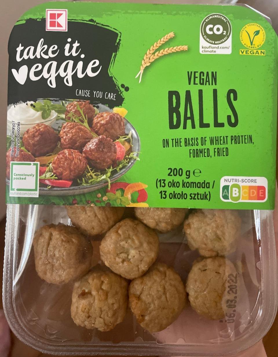 Zdjęcia - Vegan balls take it veggie