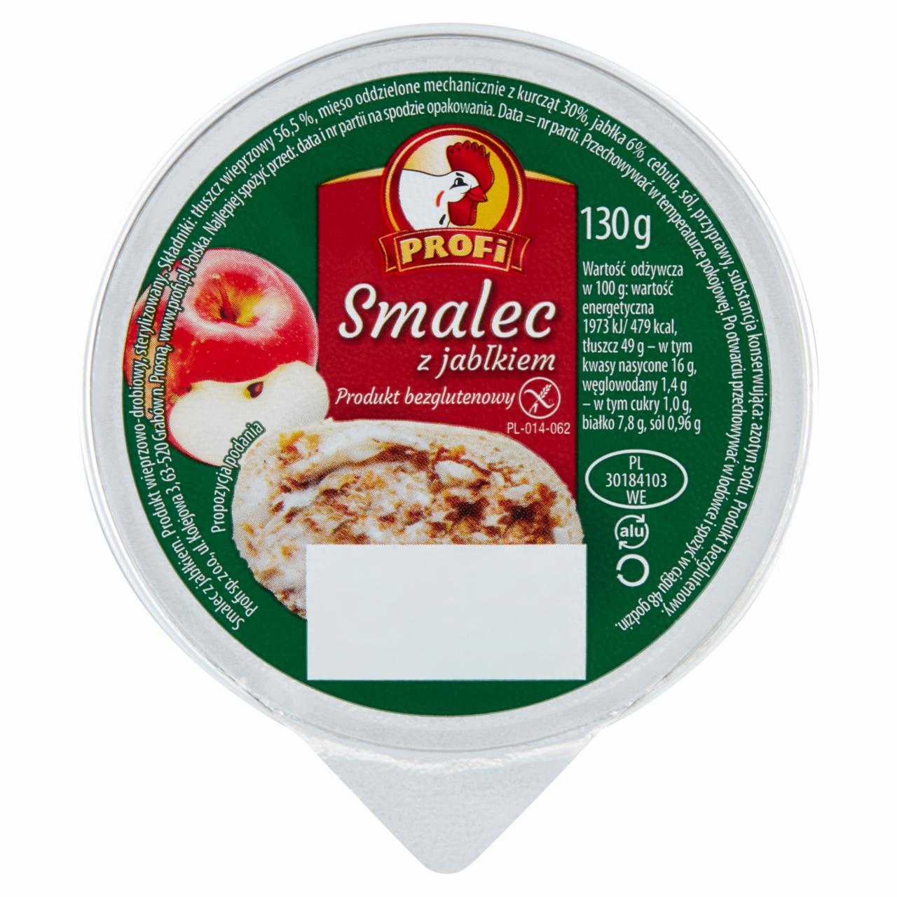 Zdjęcia - Profi Smalec z jabłkiem 130 g