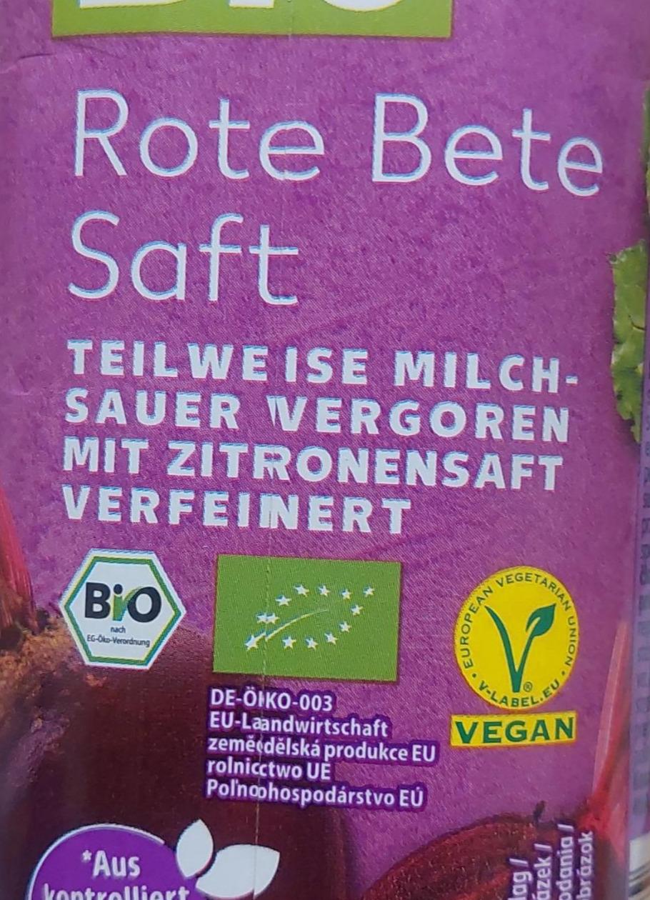 Zdjęcia - Rote Bete Saft Kaufland